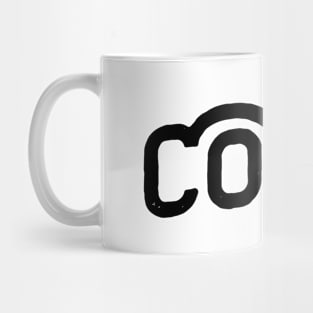 COOP CO Wordmark in Black Mug